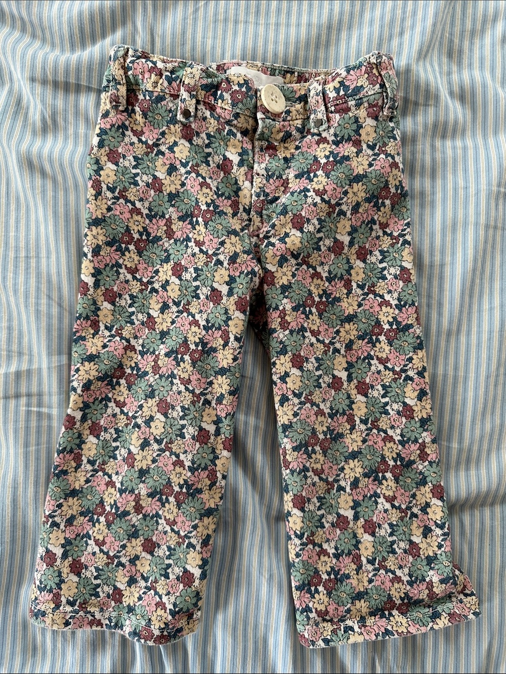 Zara Floral Jeans, 2T